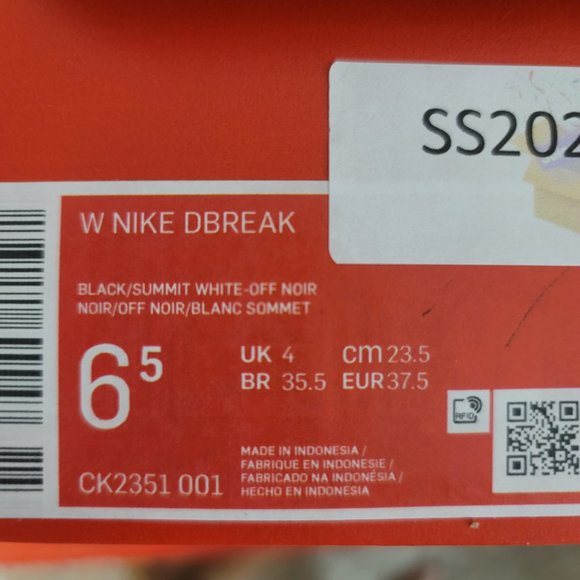 NEW Nike DayBreak Women's 6.5-9 Black White Gum Waffle Athletic Sneakers Shoes - Picture 8 of 13